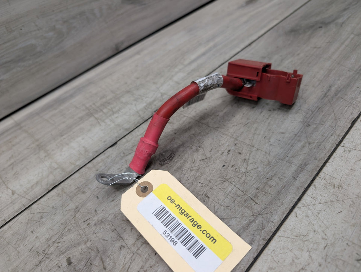 2017-2023 BMW M550i G30 Battery Positive Fuse Terminal Cable 9391187 OEM BMW G11 G12 G30 G32 Rear Battery Terminal Positive Plus Cable W OEM