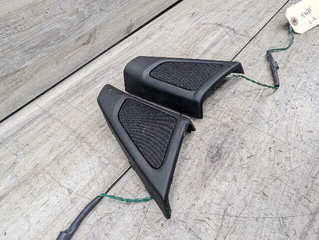 OEM BMW F10 528 535 Front Left Right Door Sound Speaker Tweeter w Cover PAIR