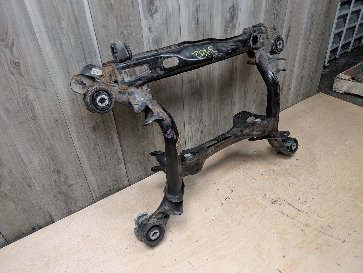 2018 Audi S5 B9- Rear Axle Support Crossmember Subframe PN: 8W0505235AD