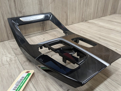 18-21 OEM BMW G01 G02 X3 X4 Center Console Interior Trim Oak Dark High Gloss
