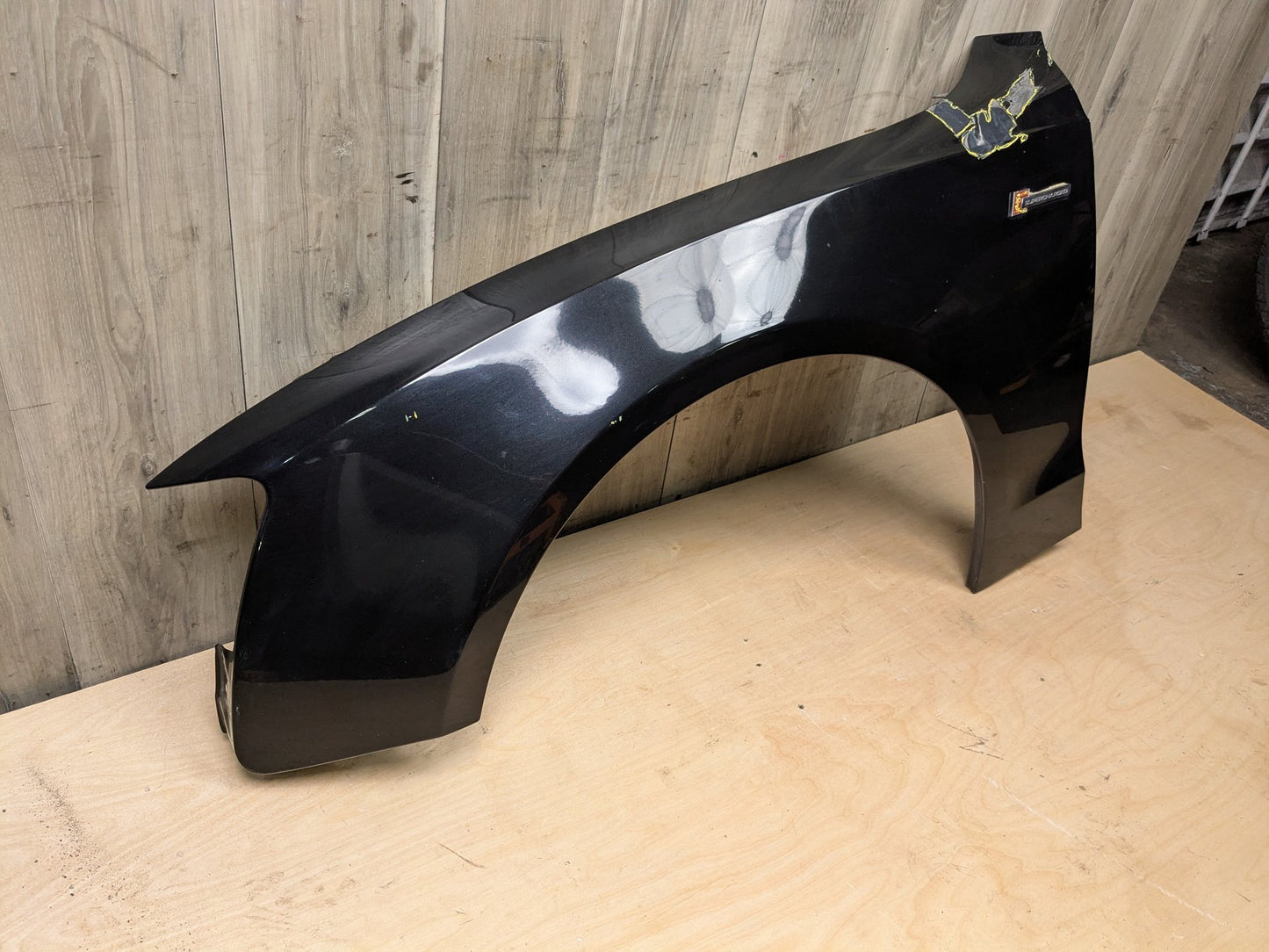 *08-17 OEM AUDI A5 S5 Front Left Driver Side Fender Panel Supercharged Black L8/ Z9Y