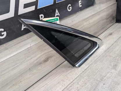 17-19 OEM AUDI A4 B9 S4 Rear Left Driver Side Quarter Window Glass