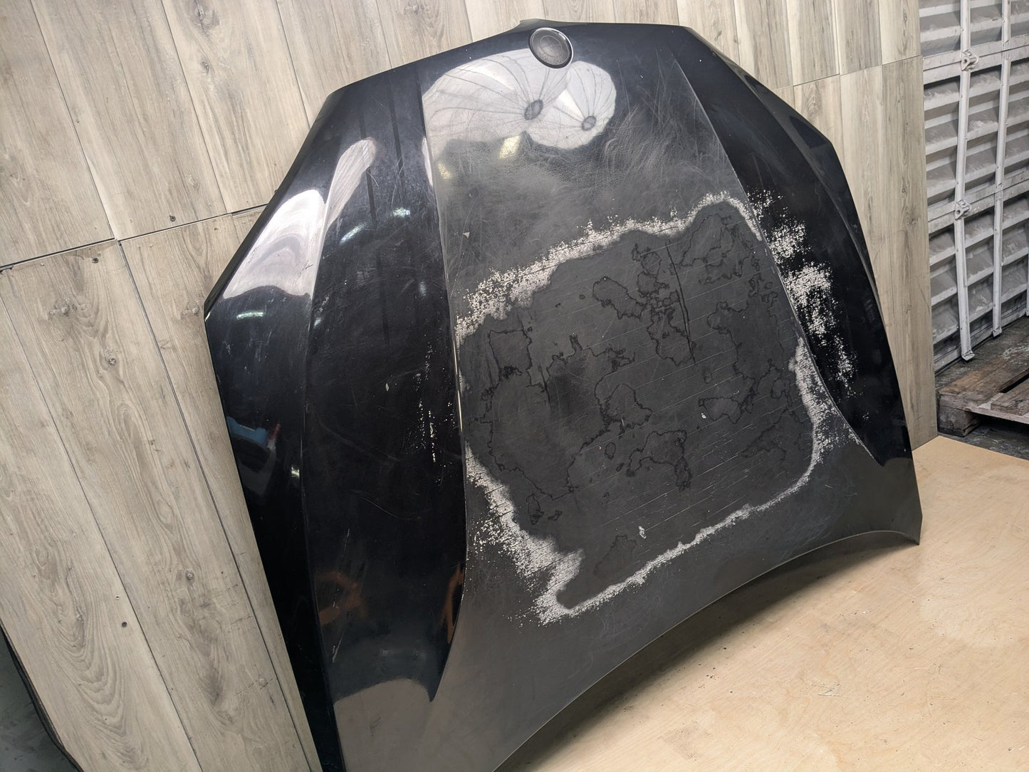 *14-19 OEM BMW F15 F16 F85 F86 X5 X6 X5M X6M Hood Bonnet Panel Black 475 BLACK SAPPHIRE METALLIC (475)