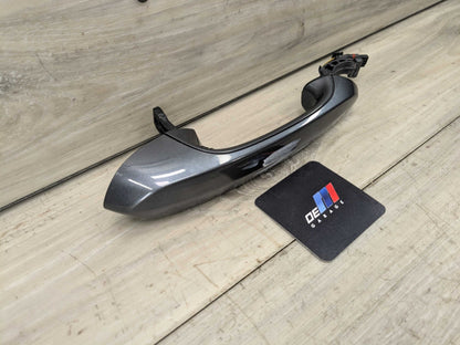 *20-24 OEM BMW F44 228 M235 REAR Left Driver Door Handle COMFORT ACCESS Gray B39