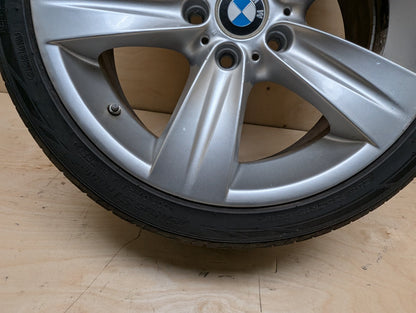 06-13 OEM BMW E90 E92 E93 328 335 Wheel Rim 18x8.5" ET:37 Star Spoke Style 189