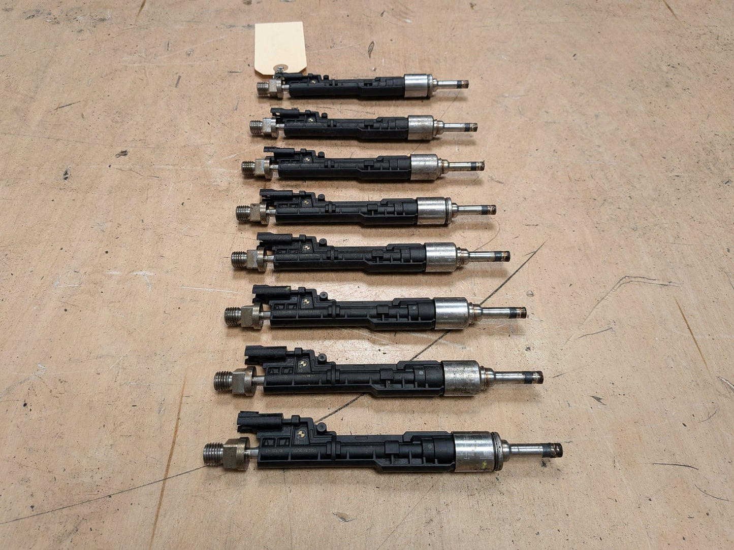 2016-2022 BMW 750i G12 Engine Motor Fuel Injector SET 8638255 2016 BMW 750i G12 - Fuel Injector PN: 8638255