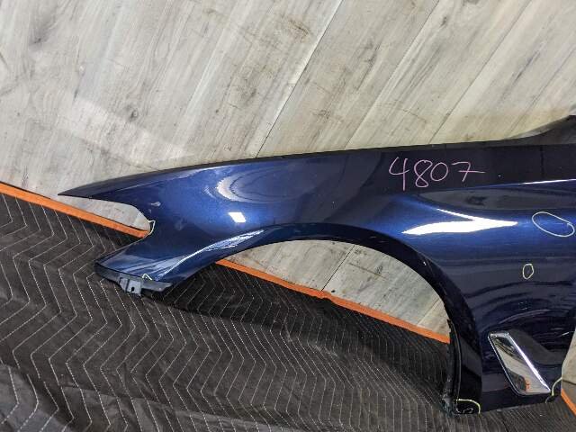 17-21 OEM BMW G30 530 540 M550 Front Left Driver Side Fender Panel Blue A89*