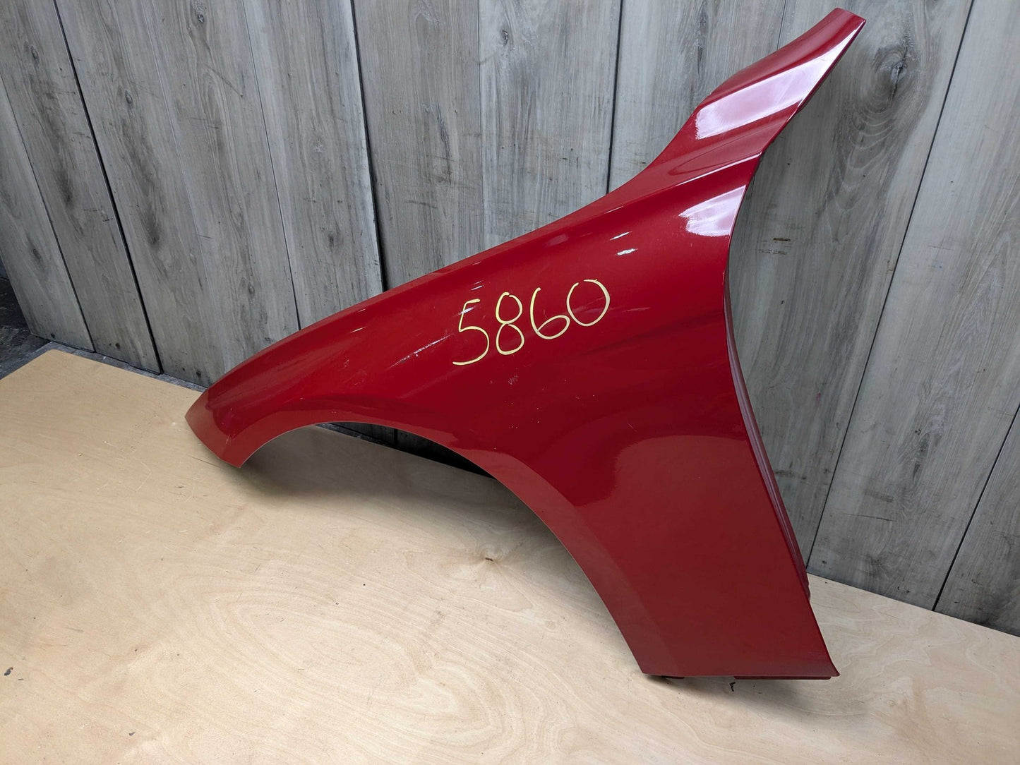 12-18 OEM BMW F30 F31 328 330 335 340 Left Driver Side Fender Panel Red A75 MELBOURNEROT METALLIC (A75)