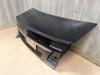 OEM Mercedes W212 E350 E440 E550 Sedan Rear Trunk Lid Panel Deck Shell Black