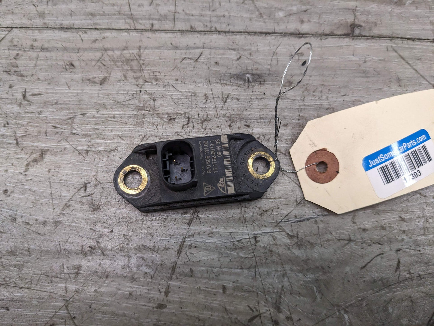 2010 Porsche Panamera - Accelerometer ride height acceleration sensor PN: 970606111