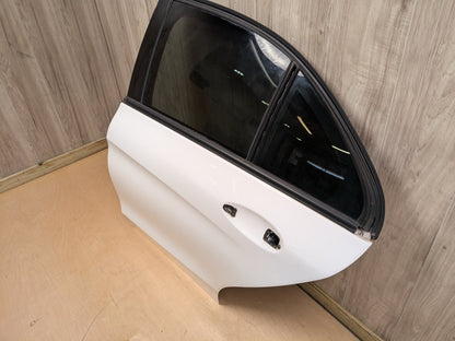 2015-21 Mercedes-Benz C43 W205 Rear Left Driver Door Shell Panel 149 Polar White