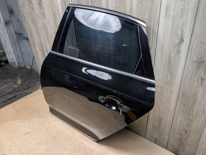 17-19 OEM AUDI A4 S4 Rear Left Driver Side Door Shell Black A2/ Y9B