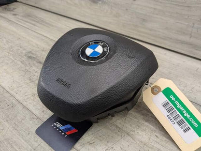 14-19 OEM BMW F15 F16 X5 X6 Front Driver Steering Wheel Airbag Air Bag Black