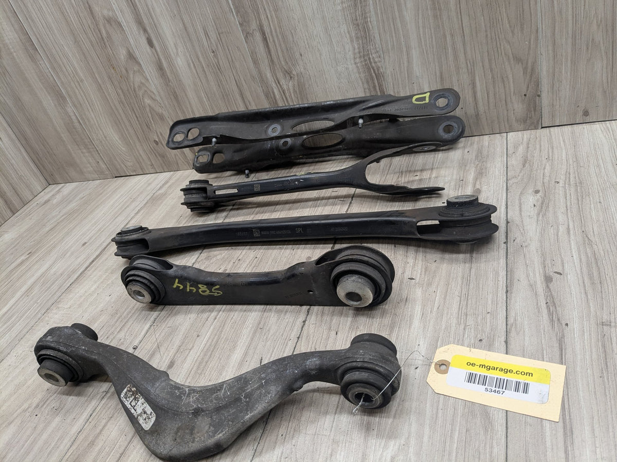 2017-2023 BMW M550i G30 Rear Left Driver Control Arms SET 6870535 OEM BMW G12 G30 540 Rear Upper Lower Left Driver Side Control Arm Wishbone SET