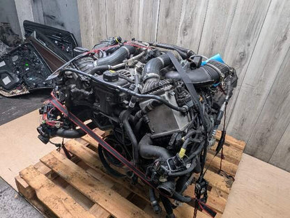 OEM BMW G11 G12 G30 M550 750 Engine Motor Assembly N63R V8 AWD 87202