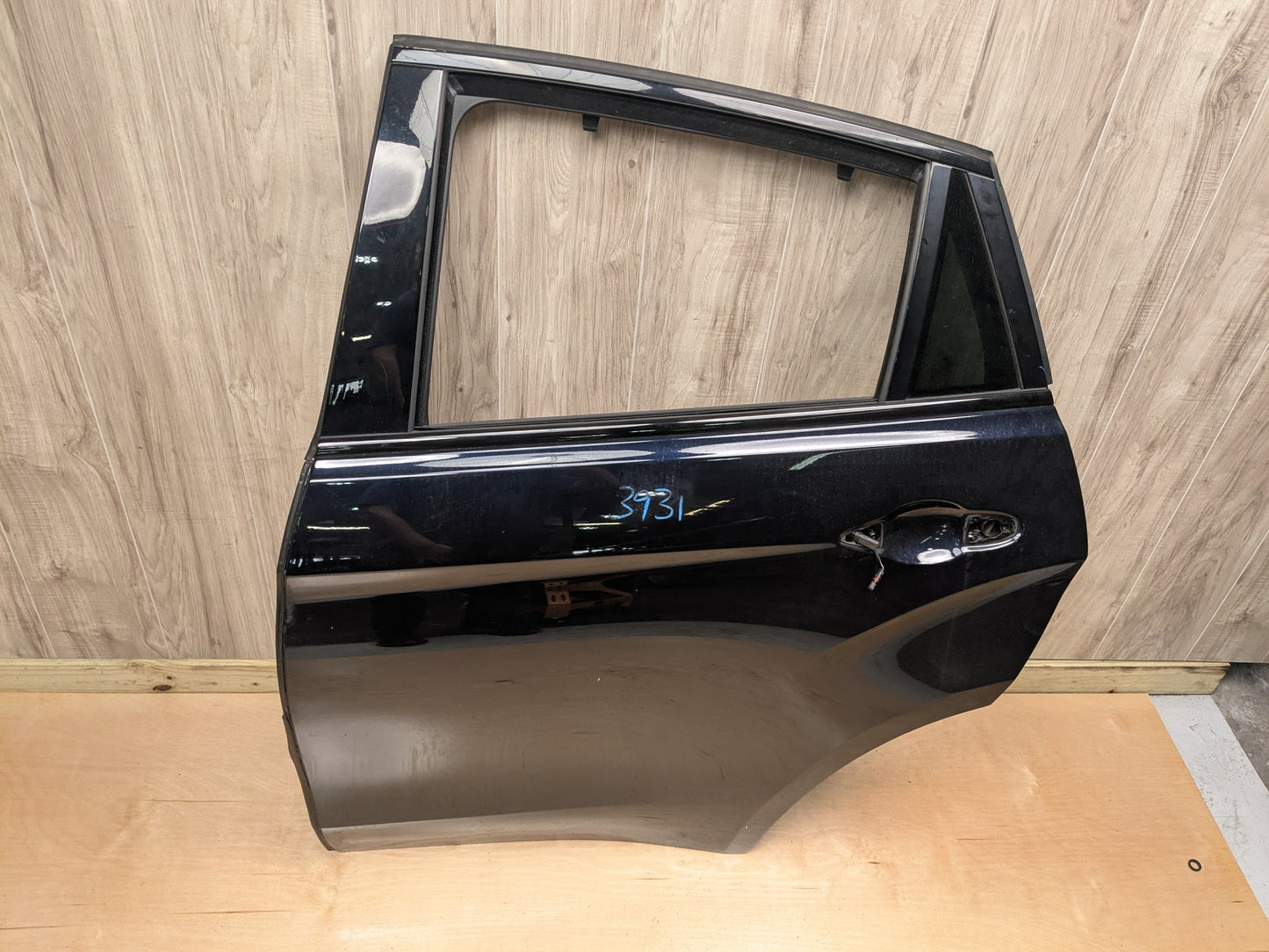 15-19 OEM BMW F16 X6 F86 X6M Rear Left Driver Door Shell Panel Black 416 CARBONSCHWARZ METALLIC (416)