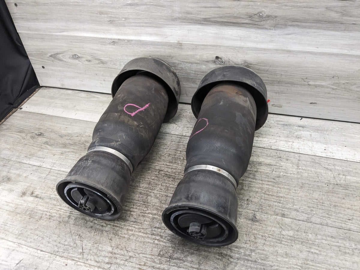 15-18 OEM BMW F85 F86 X5M X6M Rear Left Right Air Suspension Pneumatic Springs