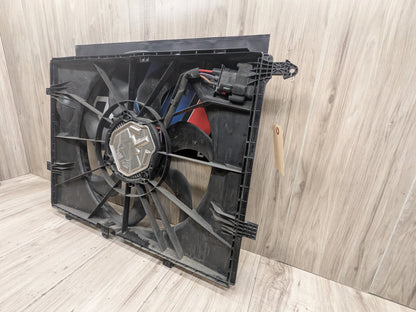 2015-2021 Mercedes-Benz C43 W205 Radiator Fan Shroud Housing w/ Motor A0999061800