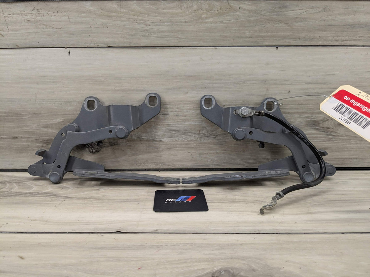 06-13 OEM BMW E90 E91 E92 E93 Hood Bonnet Left Right Side Hood Hinges SET