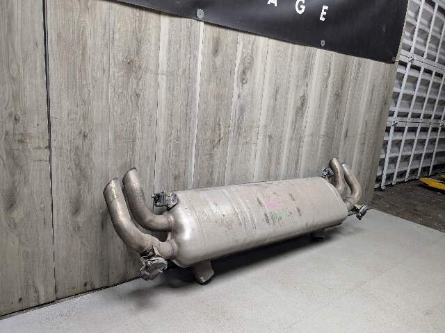 19-25 OEM BMW G05 X5 50iX Rear Exhaust Flap Silencer Muffler w/ Quad Tips N63M