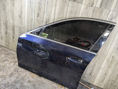 2018 BMW 540i G30 Front Left Driver Door Shell Panel Blue Imperialblau Brillanteffekt Metallic (A89)