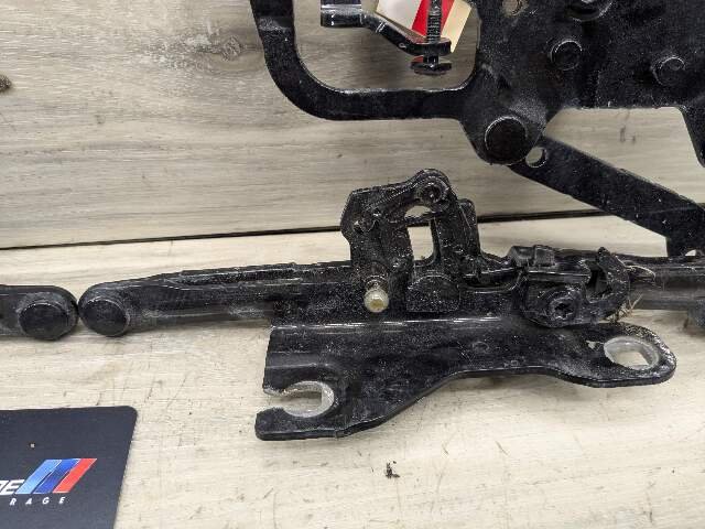 14-19 OEM BMW F15 F16 X5 X6 Left Right Hood Hinge Support Bracket Brace SET