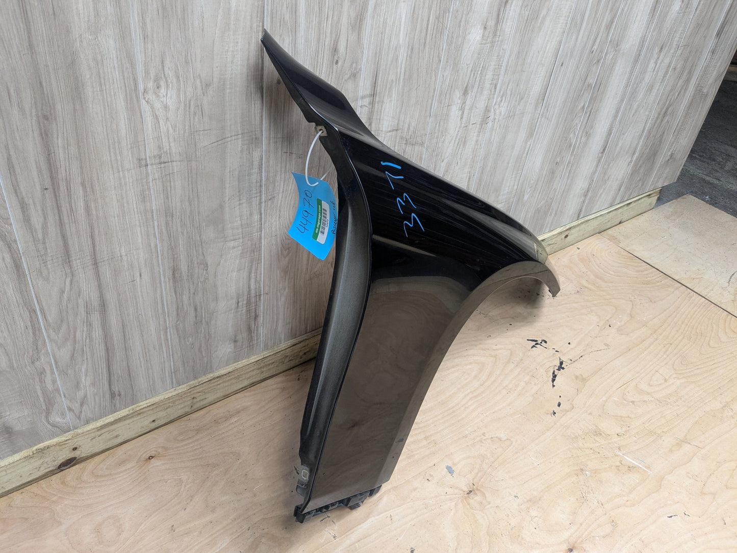 OEM BMW F30 F31 328 330 335 340 Right Passenger Side Fender Panel Black 475 BLACK SAPPHIRE METALLIC (475)