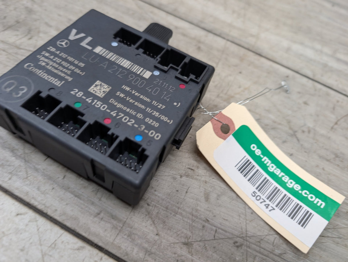 OEM Mercedes W204 W207 W212 C300 E350 E550 Front Left Driver Door Control Module