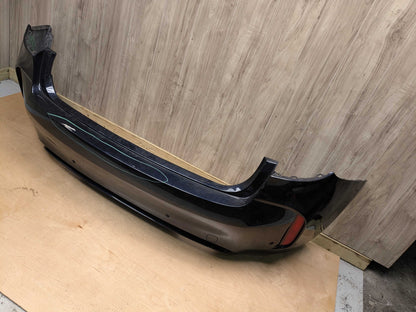 *15-18 OEM BMW F86 X6M M Rear Bumper Cover w/ Diffuser COMPLETE Black 416 CARBONSCHWARZ METALLIC (416)