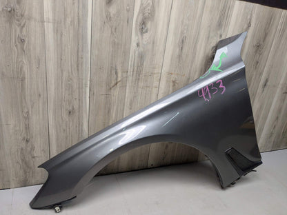 *16-19 OEM BMW G11 G12 740 750 Left Driver Side Aluminum Fender Panel Gray C26 Grey MAGELLANGRAU METALLIC (C26)