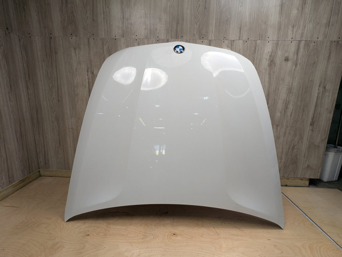 2009 BMW X5 E70 Hood Bonnet Shell Panel ALPINWEISS III (300)