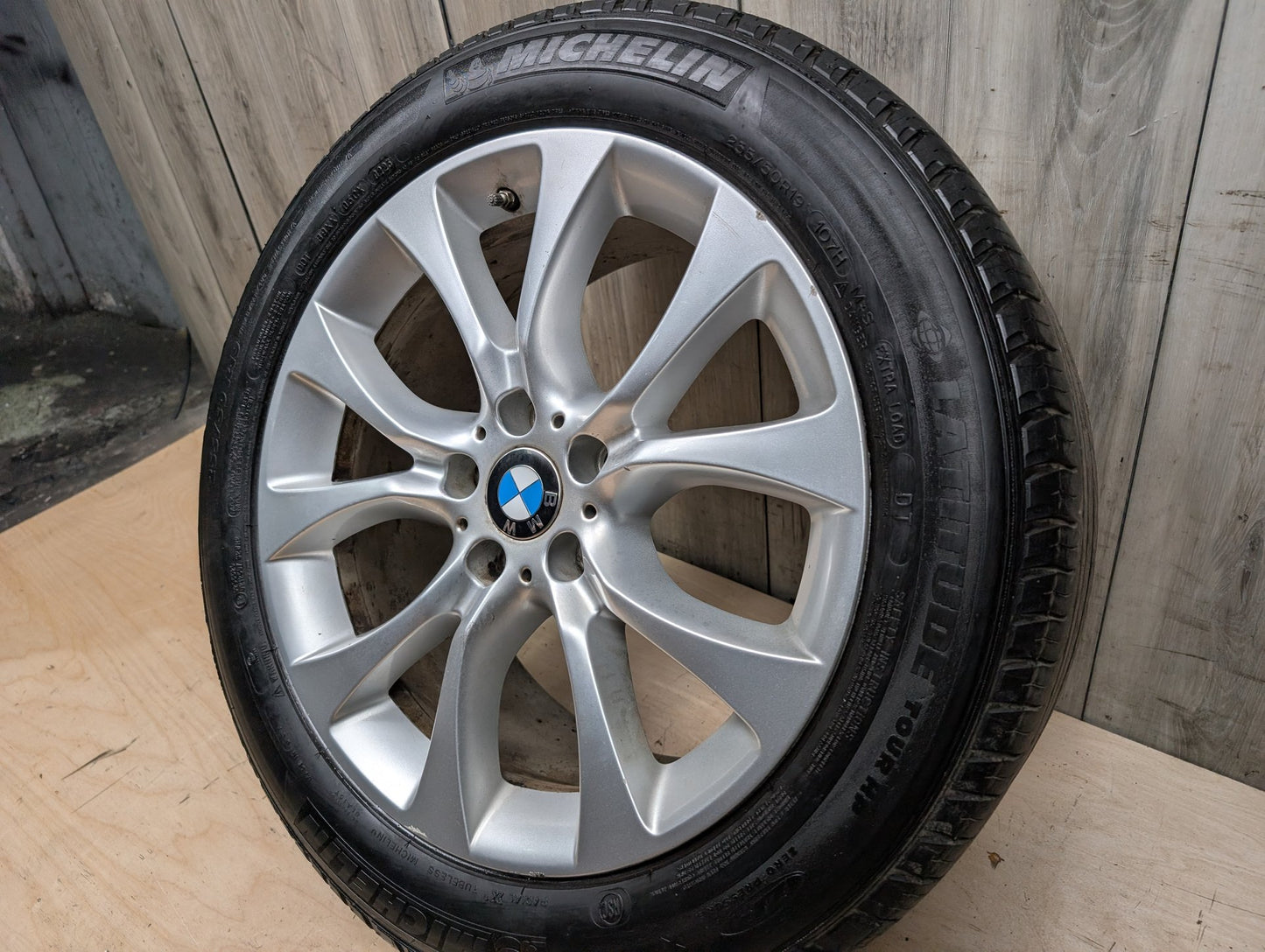 *14-18 OEM BMW F15 X5 Wheel Rim 19x9 ET48 5x120 V-Spoke Style 450