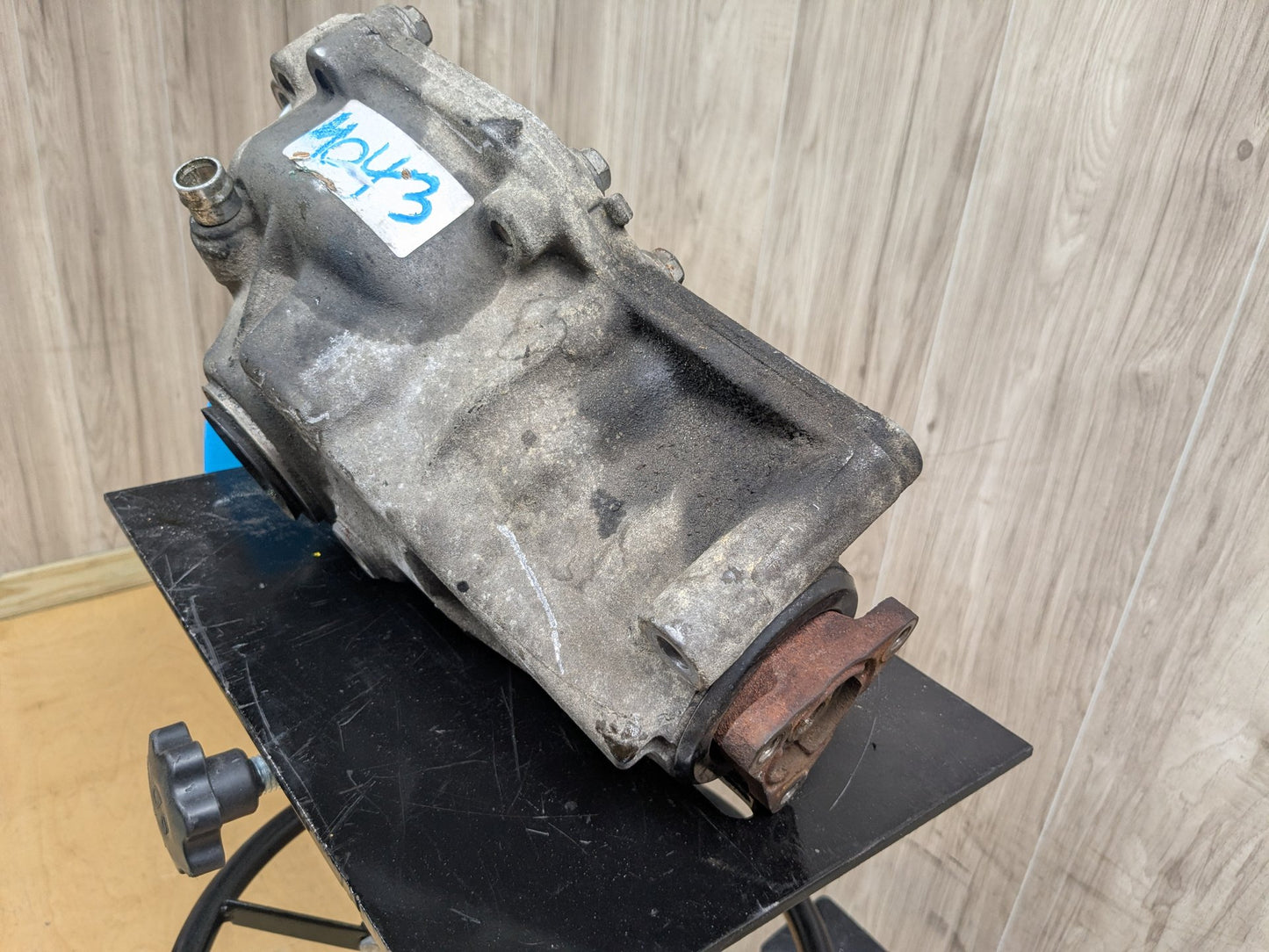 2009 BMW X5 E70 Front Axle Carrier Differential 7603004 07-10 OEM BMW E70 X5 xDrive30i N52 Front Differential Axle Carrier Ratio 4.44