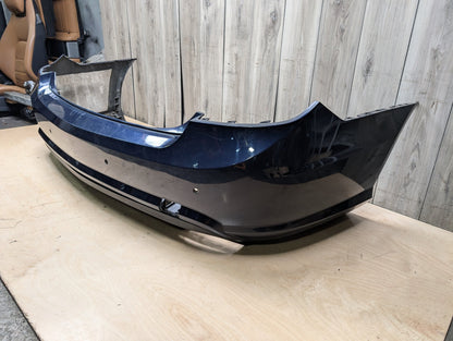 *10-13 OEM Mercedes A207 C207 W207 E350 E550 AMG Rear Bumper Cover w/ Diffuser Blue 890