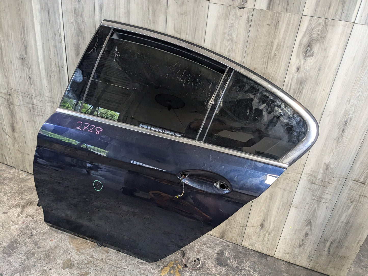 2018 BMW 540i G30- Rear Left Driver Door Shell Panel