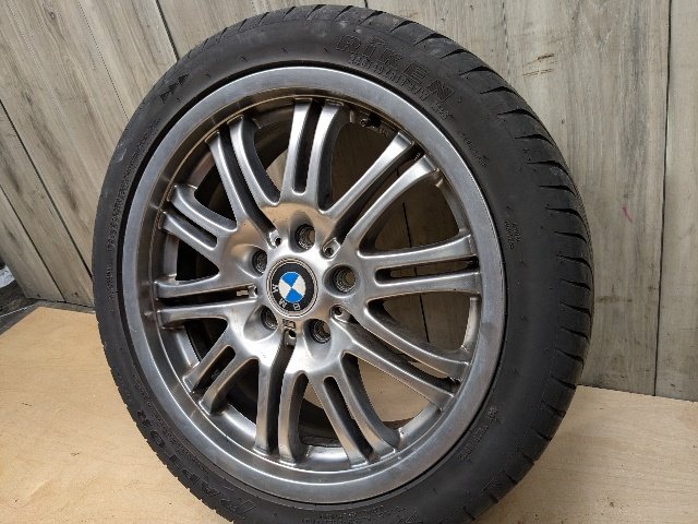 01-06 OEM BMW E46 M3 Wheel Rim 18x8" ET47 5x120 M Double Spoke Style 67"