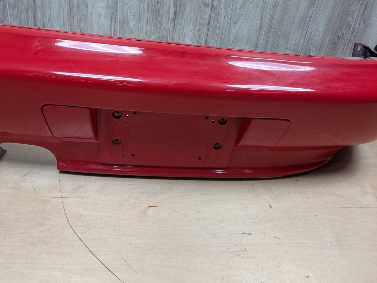 *96-02 OEM BMW E36 Z3 Rear Bumper Cover Panel Assembly Red 314 Red 314