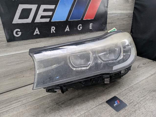 *16-19 OEM BMW G12 740 750 M760 Left Driver LED Adaptive Headlight + Modules