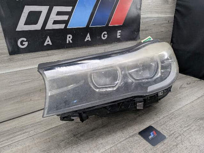 *16-19 OEM BMW G12 740 750 M760 Left Driver LED Adaptive Headlight + Modules
