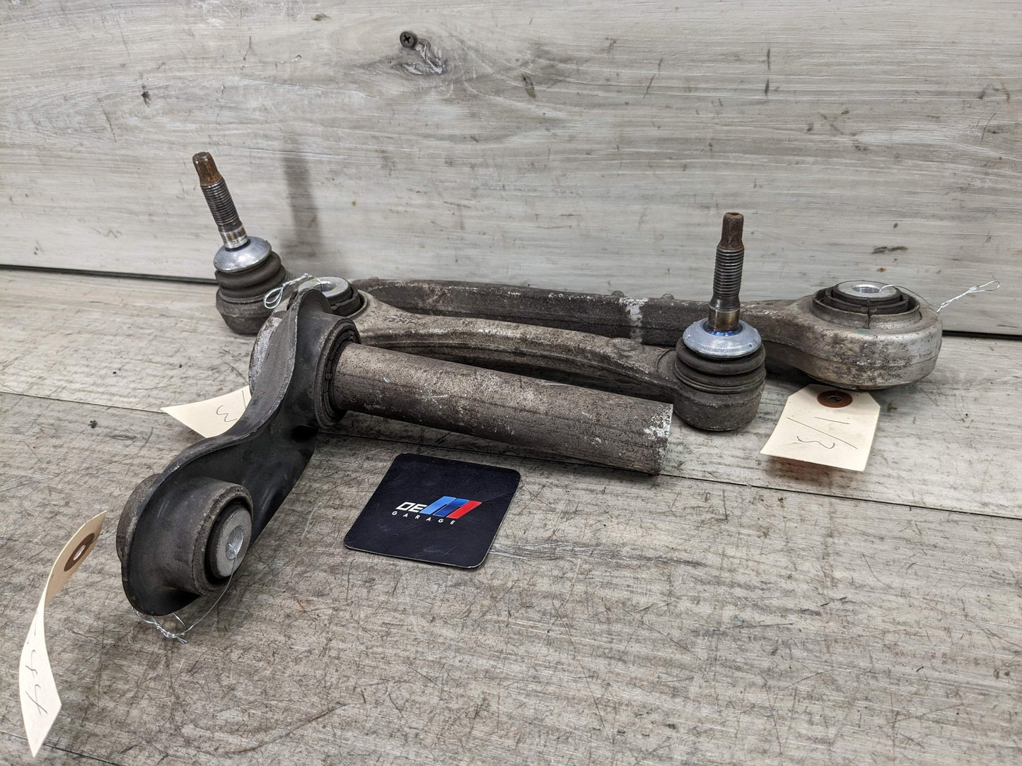 OEM BMW F15 F16 F85 F86 E70 Rear Left Suspension Upper Lower Control Arm SET