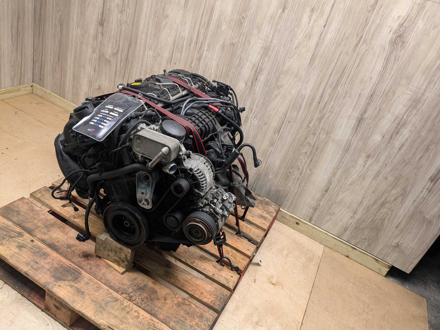OEM BMW F15 F16 X5 X6 AWD Long Block N55 Engine Motor EWG 193k Miles RAN!! VIDEO
