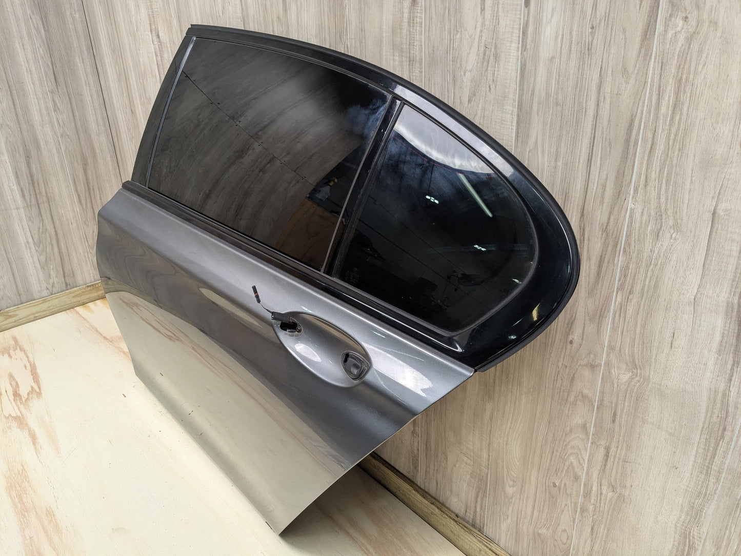 16-22 OEM BMW G11 G12 740 750 M760 Rear Left Driver Door Shell Panel Gray C26 MAGELLANGRAU METALLIC (C26)
