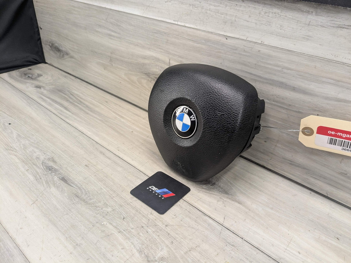 OEM BMW E70 E71 X5 X6 Front Driver SPORT Steering Wheel Airbag Air Bag Black