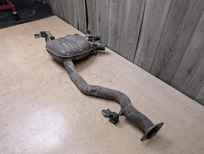 11-13 OEM BMW E82 E88 135 Rear Exhaust Muffler System N55 w/ Tips