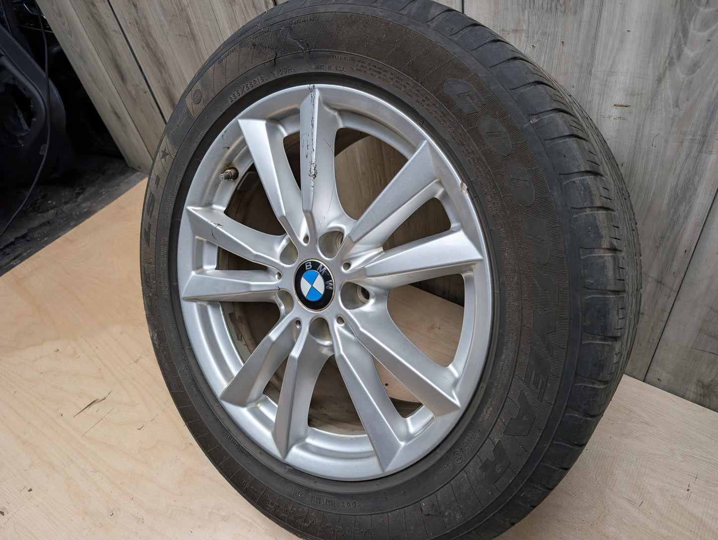 *14-18 OEM BMW F15 X5 Wheel Rim 18x8.5 ET46 5x120 LA Double Spoke Style 446