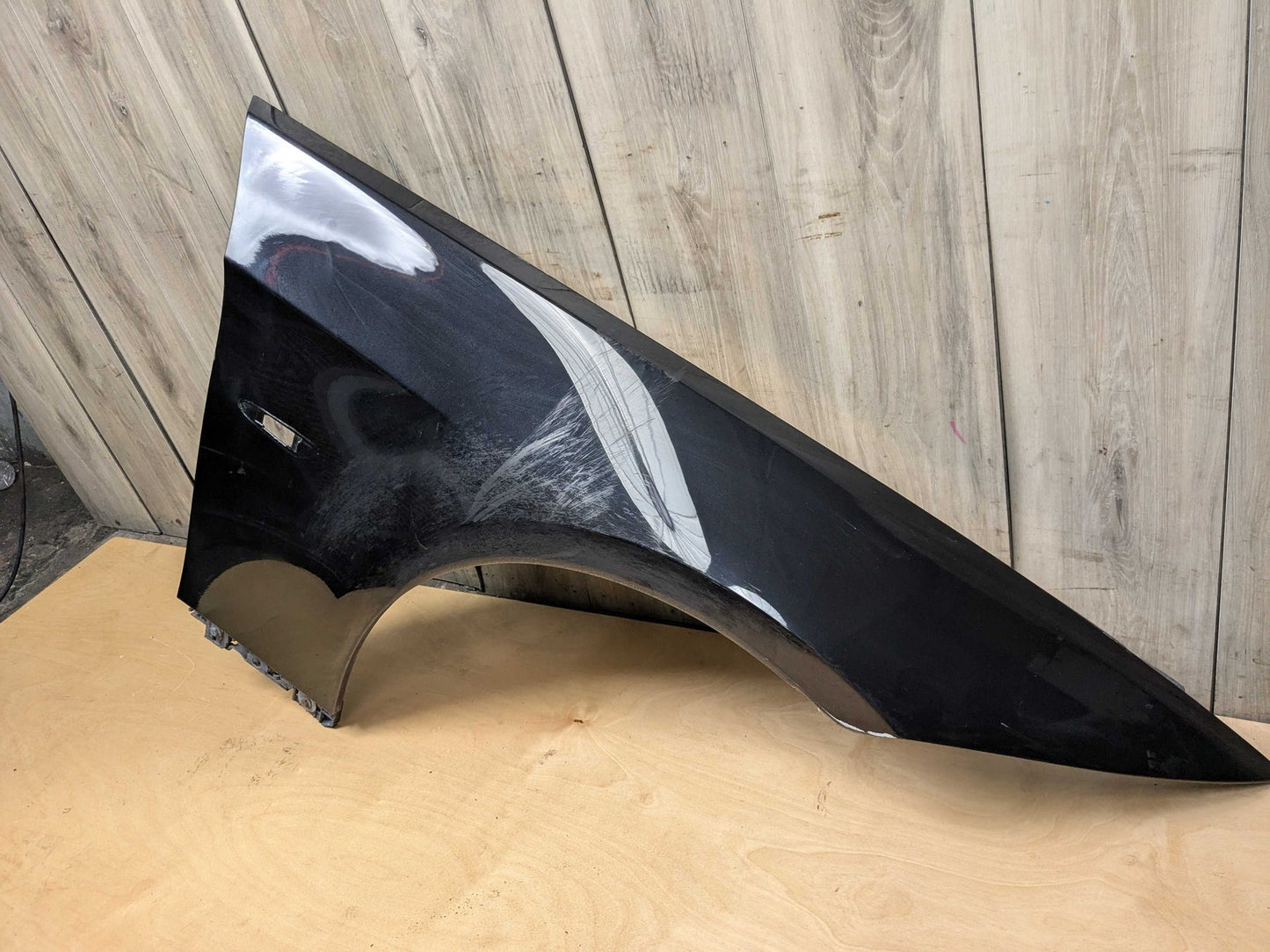*07-13 OEM BMW E92 E93 328 335 Right Passenger Side Fender Panel Black 475 BLACK SAPPHIRE METALLIC (475)
