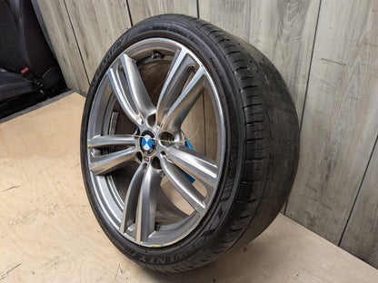 OEM BMW F30 F32 F33 F36 335 435 Wheel Rim 19x8.5 ET47 M Double Spoke Style 442