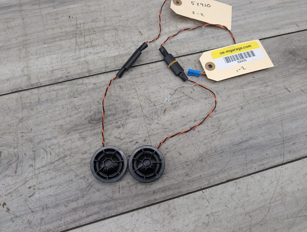 2019-2026 BMW X5 G05 Speakers SET 6809632 OEM BMW G01 G02 G05 G07 F97 F98 X3 X4 X5 Harman Kardon Loud Speaker Tweeter PAIR OEM