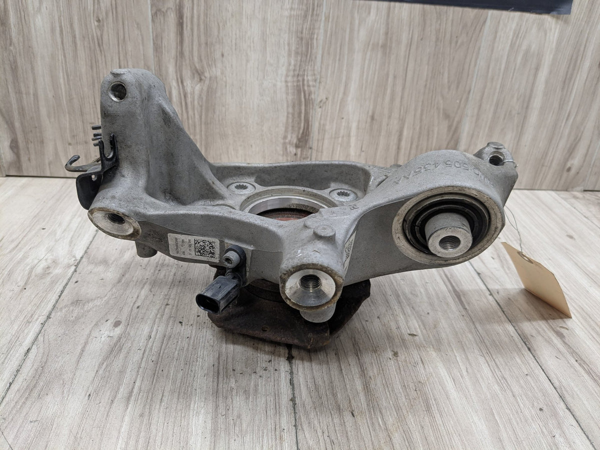 2018-2024 Audi S5 B9 Rear Left Driver Spindle Knuckle w/ Bearing 8W0505435 OEM
