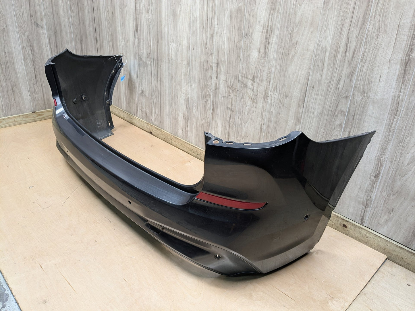 *18-21 OEM BMW F97 G01 X3 X3M M SPORT Rear Bumper Cover w/ Diffuser Gray A90 SOPHISTOGRAU BRILLANTEFFEKT METALLI (A90)